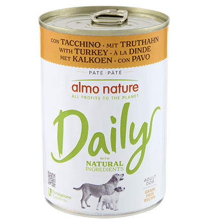 Almo Nature | Daily Hond (graanvrij) - Cura-Nutritio | Diervoeding & Meststoffen & Bakmixen