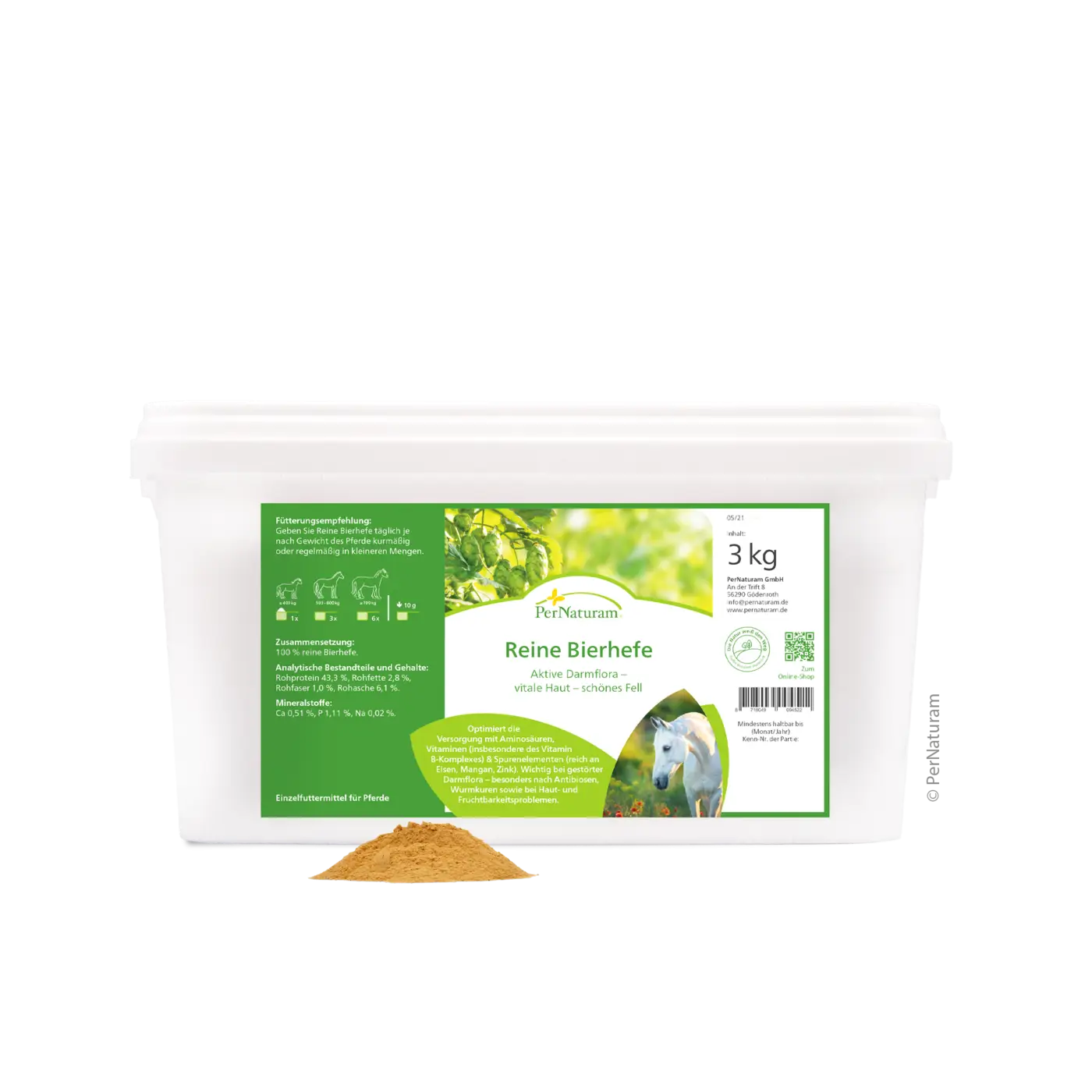 PerNaturam | Zuiver Biergist - Cura-Nutritio | Diervoeding & Meststoffen & Bakmixen