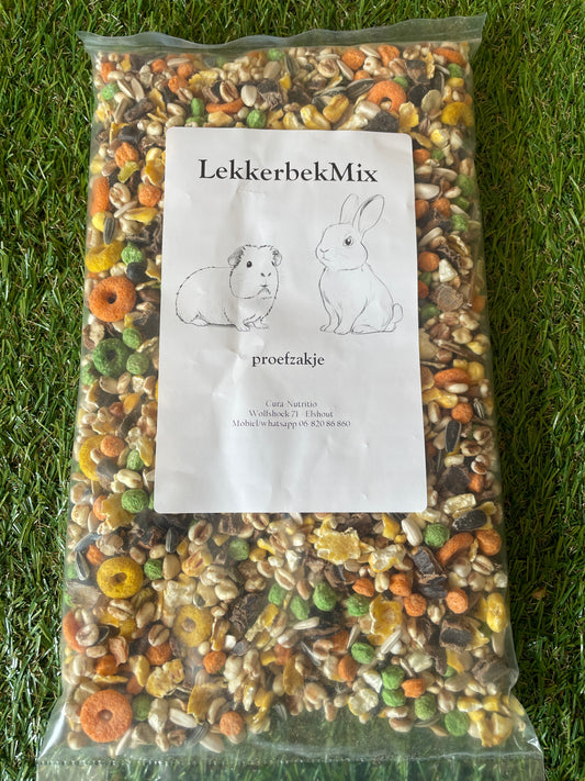 Lekkerbek Mix - Cura-Nutritio | Diervoeding & Meststoffen & Bakmixen