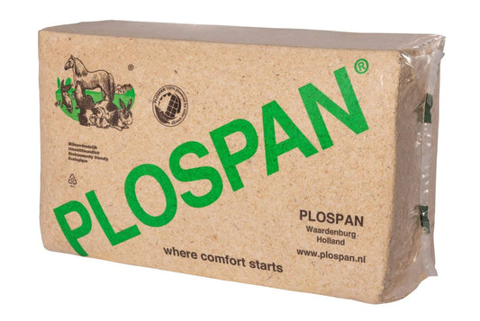 Plospan | Houtkrullen strooisel - Cura-Nutritio | Diervoeding & Meststoffen & Bakmixen