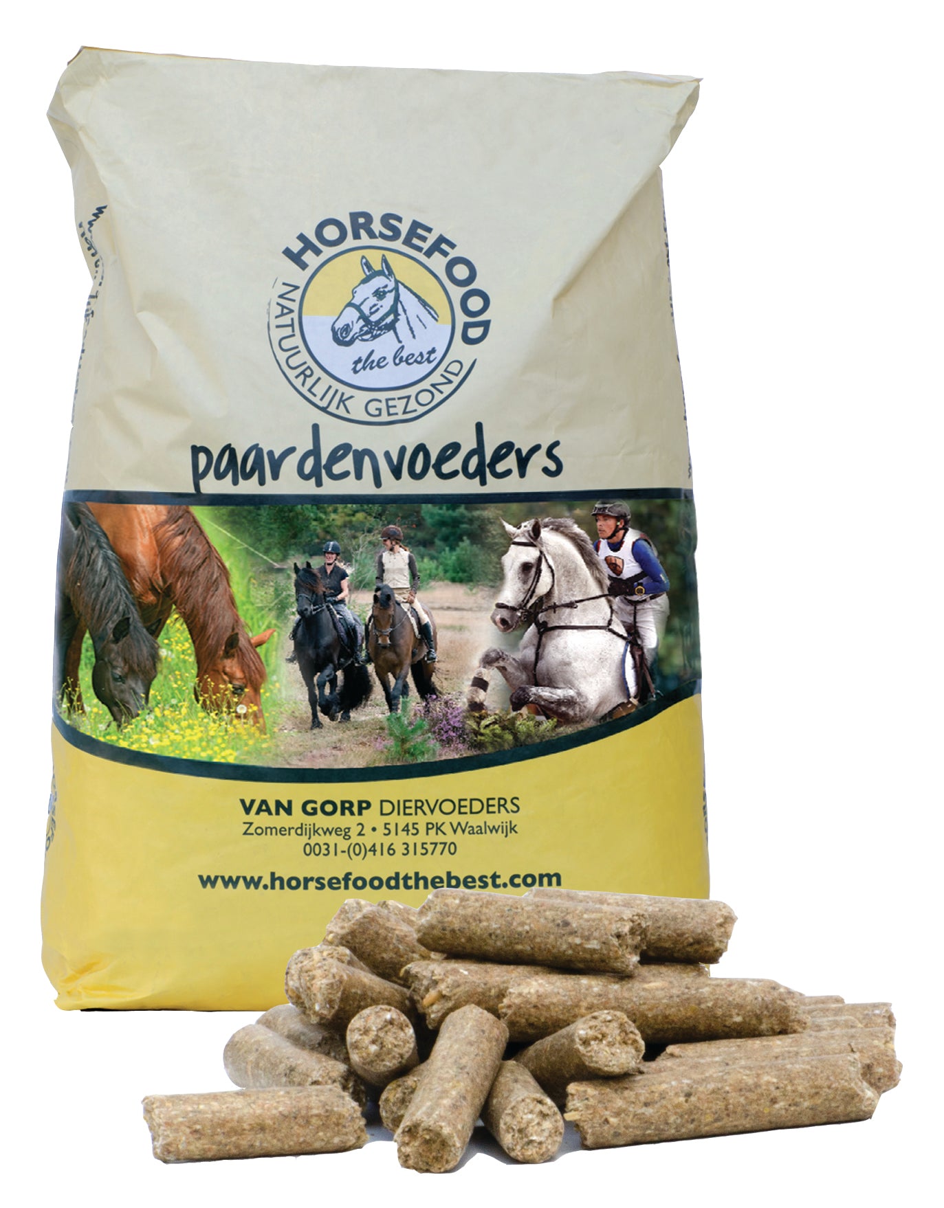 Horsefood | All-round brok - Cura-Nutritio | Diervoeding & Meststoffen & Bakmixen