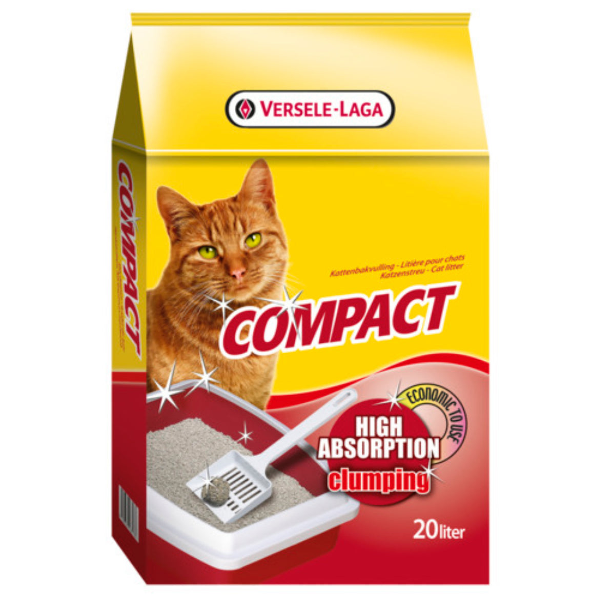 Kattenbakvulling | Compact - Cura-Nutritio | Diervoeding & Meststoffen & Bakmixen