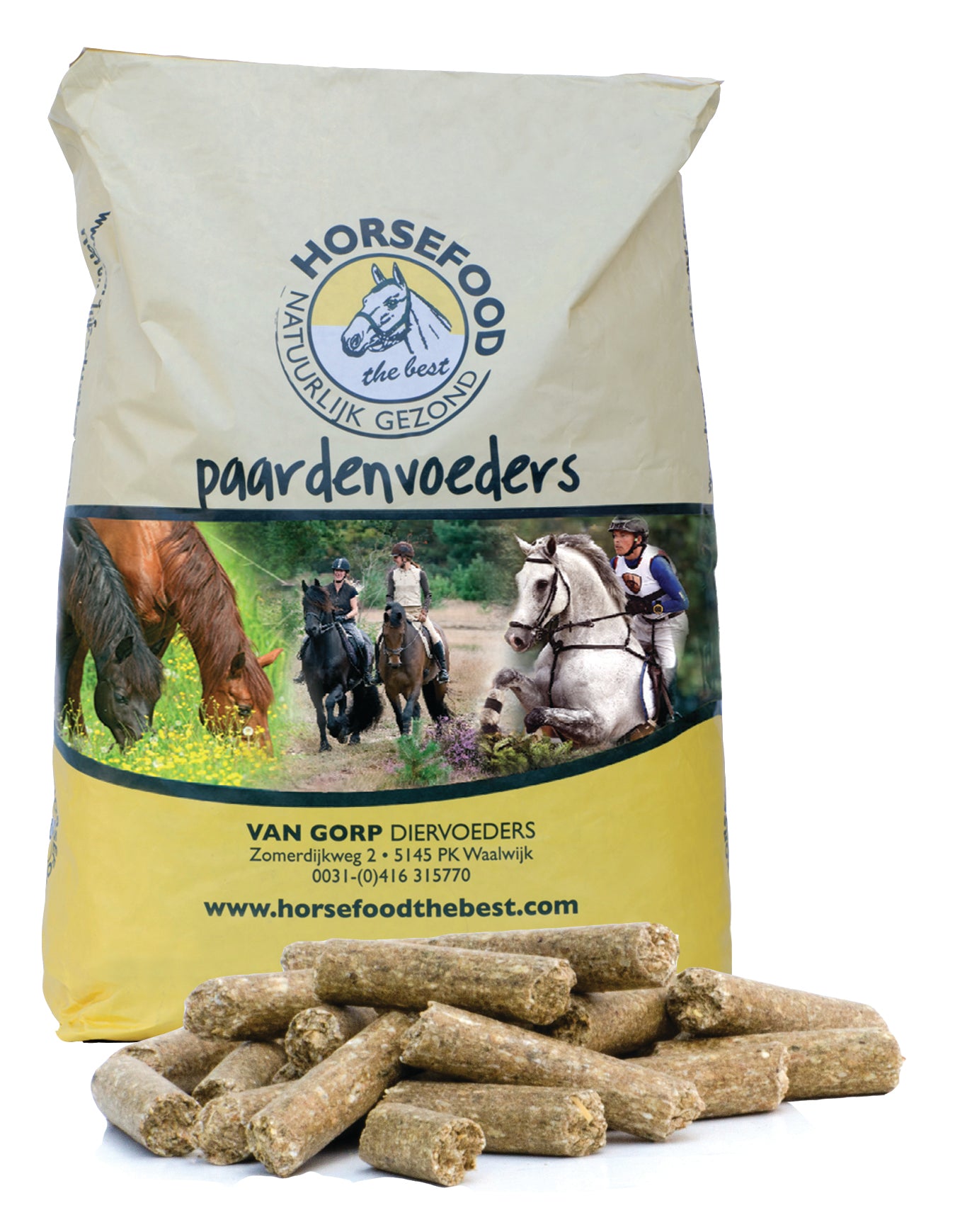Horsefood | Basis-Sportbrok - Cura-Nutritio | Diervoeding & Meststoffen & Bakmixen