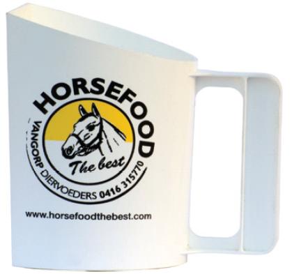 Horsefood | Voerschep - Cura-Nutritio | Diervoeding & Meststoffen & Bakmixen
