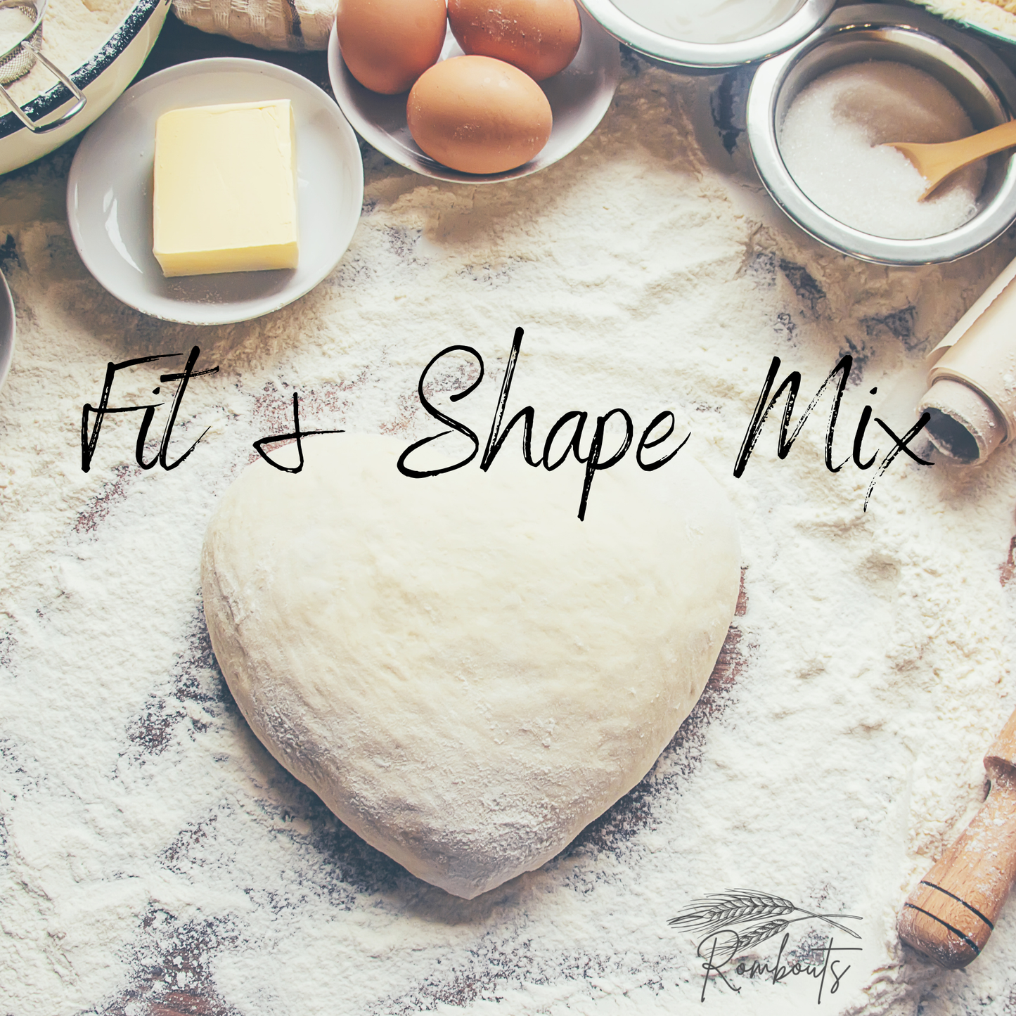 Rombouts | Fit & Shape Mix (Koolhydraatarm) - Cura-Nutritio | Diervoeding & Meststoffen & Bakmixen