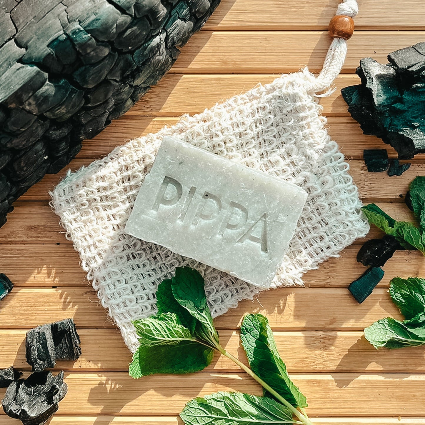 PIPPA Shampoo Bar proefpakket Hond | met gratis sisal zeepzakje - Cura-Nutritio | Diervoeding & Meststoffen & Bakmixen