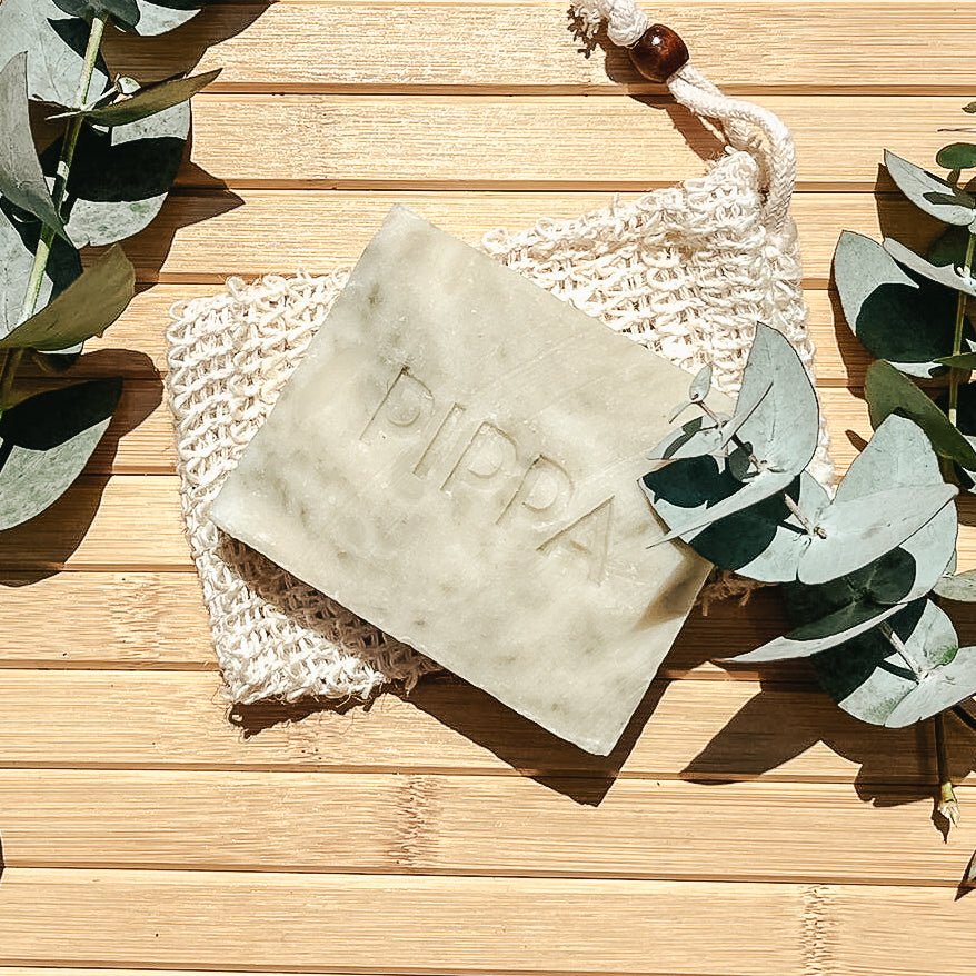 PIPPA Shampoo Bar Tea Tree & Eucalyptus - Cura-Nutritio | Diervoeding & Meststoffen & Bakmixen