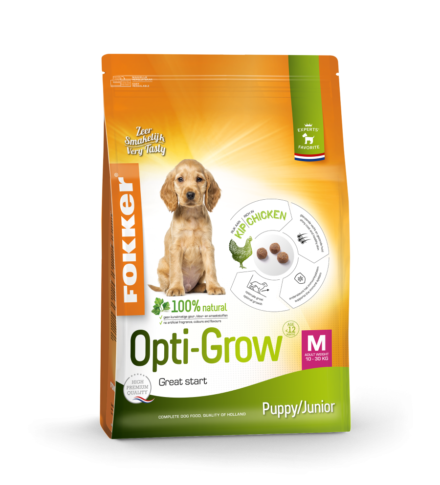 Fokker | Opti-Grow - Cura-Nutritio | Diervoeding & Meststoffen & Bakmixen