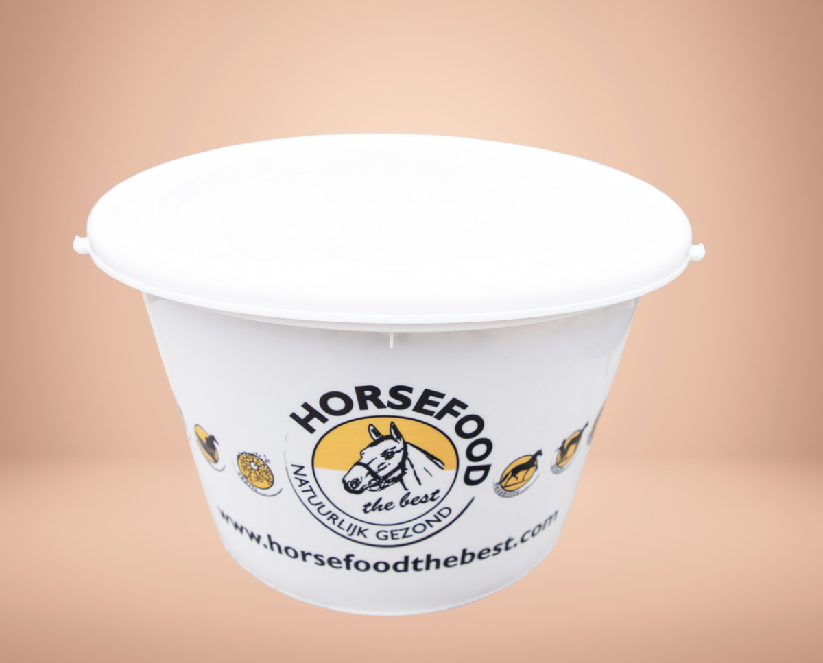 Horsefood | Feed bucket (with lid)