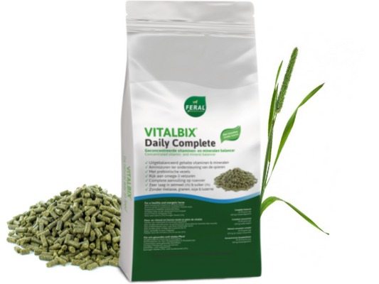 Vitalbix | Daily Complete - Cura-Nutritio | Diervoeding & Meststoffen & Bakmixen