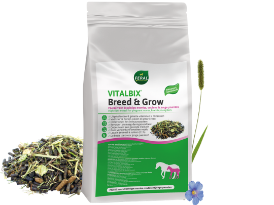 Vitalbix | Breed & Grow - Cura-Nutritio | Diervoeding & Meststoffen & Bakmixen