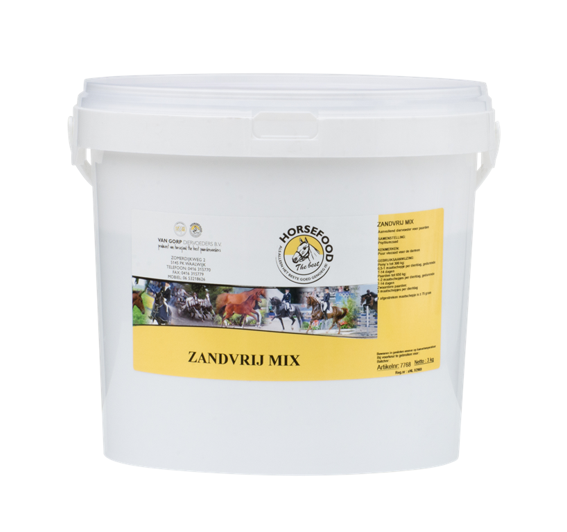Horsefood | Zandvrij Mix - Cura-Nutritio | Diervoeding & Meststoffen & Bakmixen