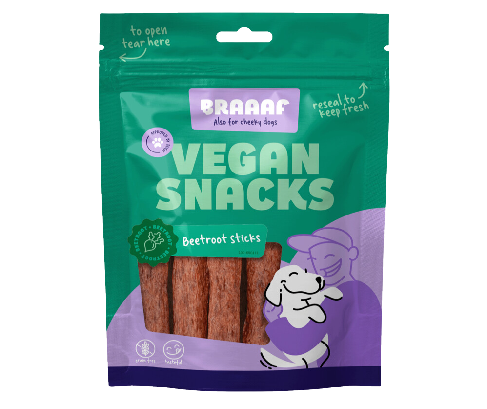 Braaaf | Vegan Bieten Stick - Cura-Nutritio | Diervoeding & Meststoffen & Bakmixen