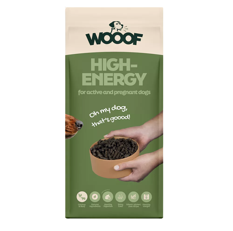Wooof | Active - Cura-Nutritio | Diervoeding & Meststoffen & Bakmixen