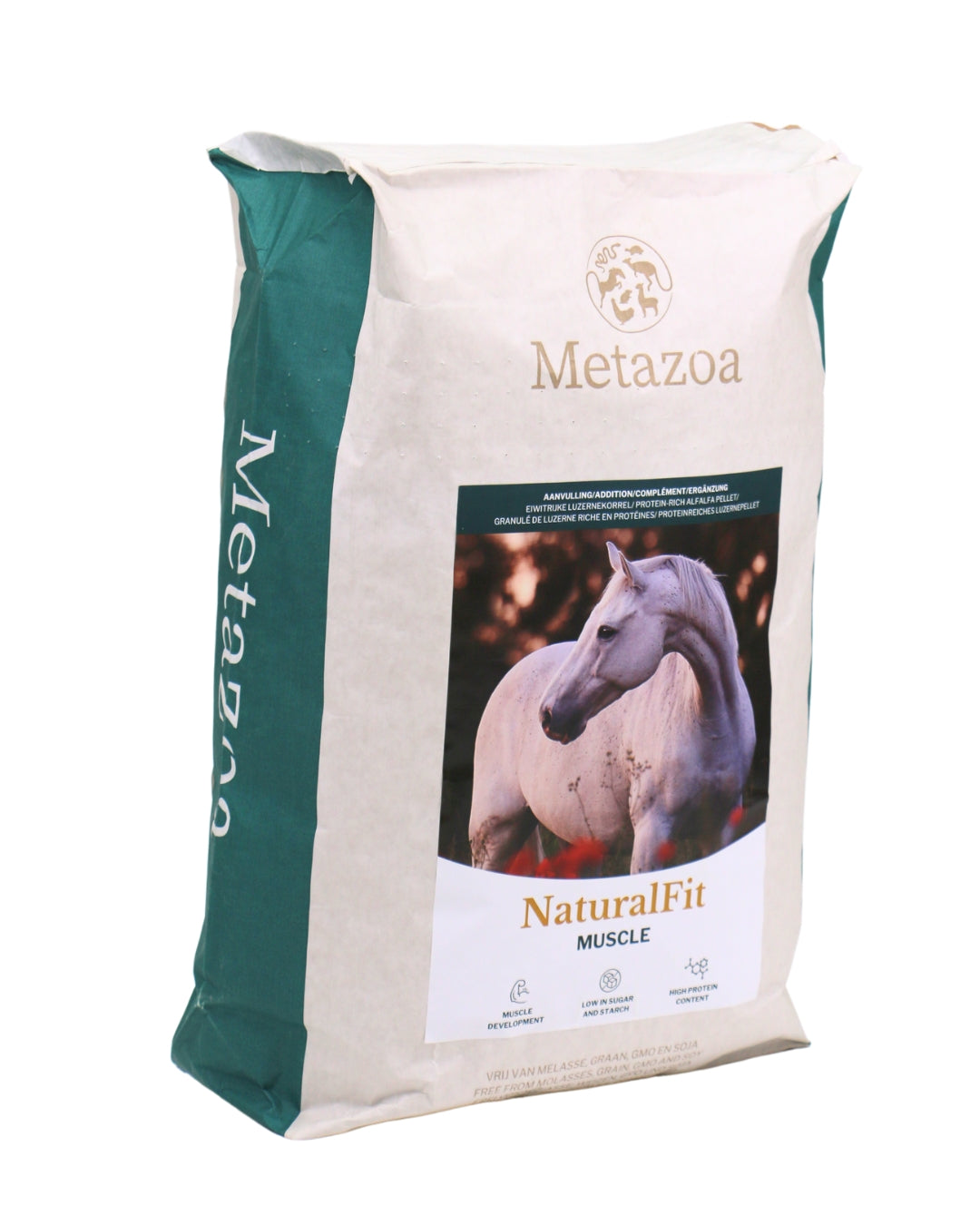 Metazoa |  NaturalFit Muscle - Cura-Nutritio | Diervoeding & Meststoffen & Bakmixen