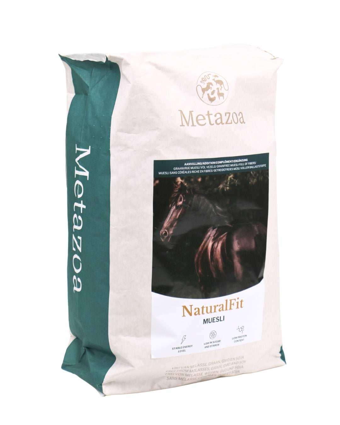 Metazoa | NaturalFit Muesli - Cura-Nutritio | Diervoeding & Meststoffen & Bakmixen