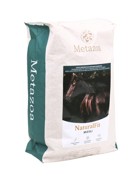 Metazoa | NaturalFit Muesli - Cura-Nutritio | Diervoeding & Meststoffen & Bakmixen