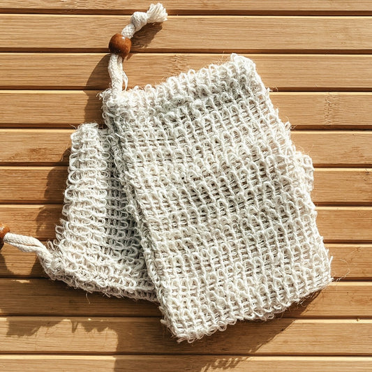 Sisal soap bag