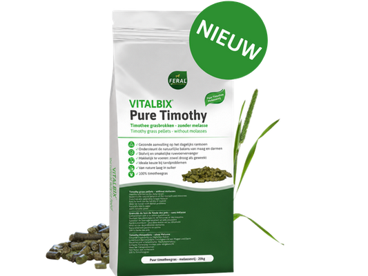 Vitalbix | Pure Timothy - Cura-Nutritio | Diervoeding & Meststoffen & Bakmixen
