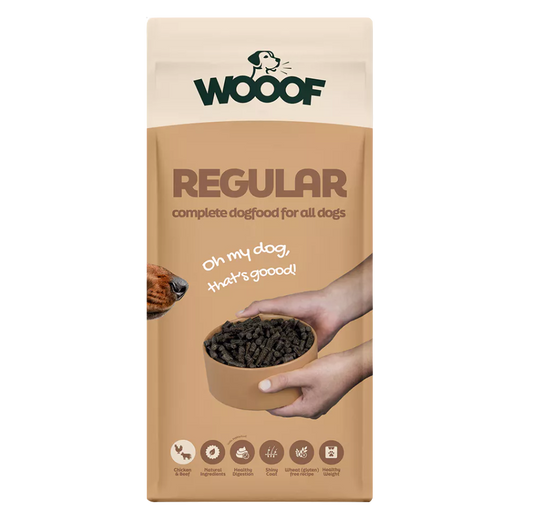 Wooof | 18 kg Regular - Cura-Nutritio | Diervoeding & Meststoffen & Bakmixen