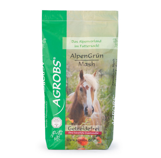 Agrobs | AlpenGrün Mash - Cura-Nutritio | Diervoeding & Meststoffen & Bakmixen