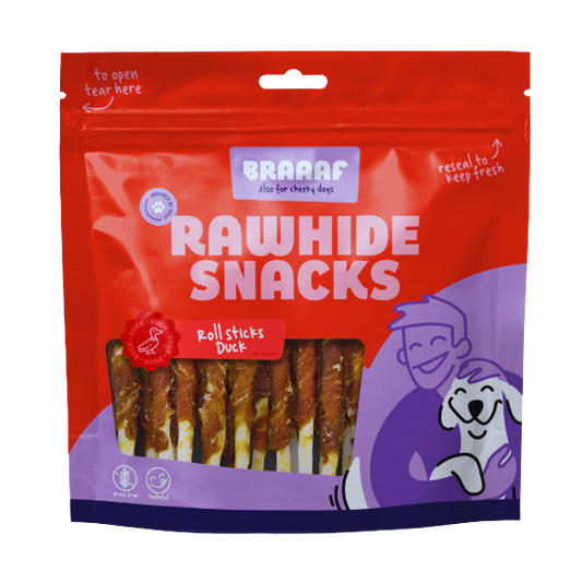 Braaaf | Roll Sticks - Cura-Nutritio | Diervoeding & Meststoffen & Bakmixen