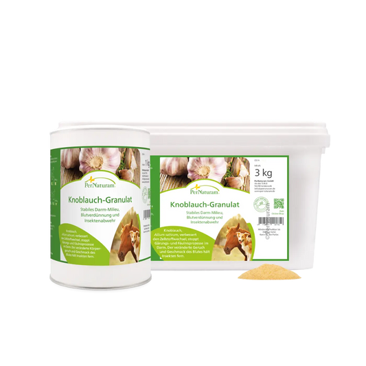 PerNaturam | Knoflook granulaat - Cura-Nutritio | Diervoeding & Meststoffen & Bakmixen