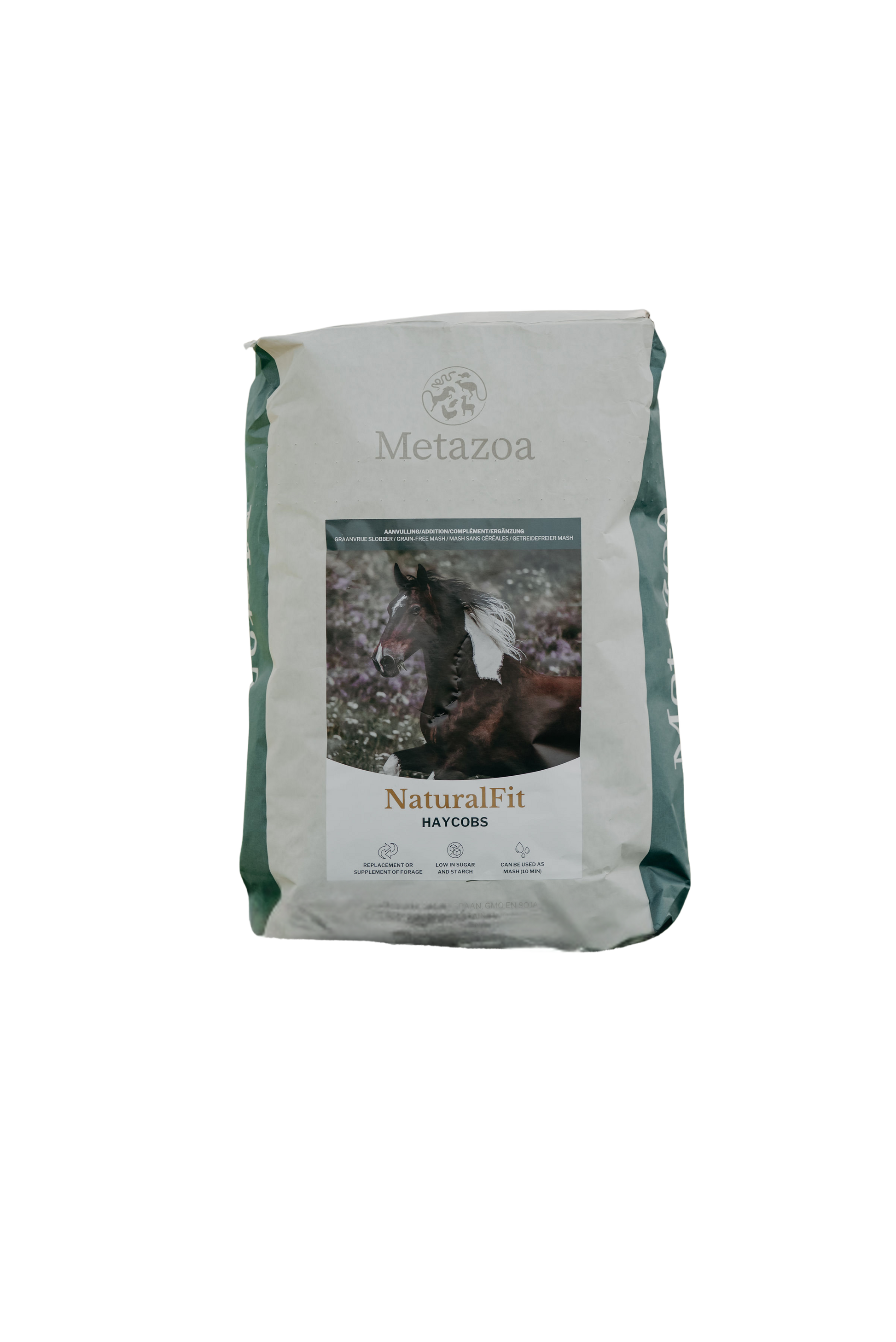 Metazoa | NaturalFit Haycobs - Cura-Nutritio | Diervoeding & Meststoffen & Bakmixen