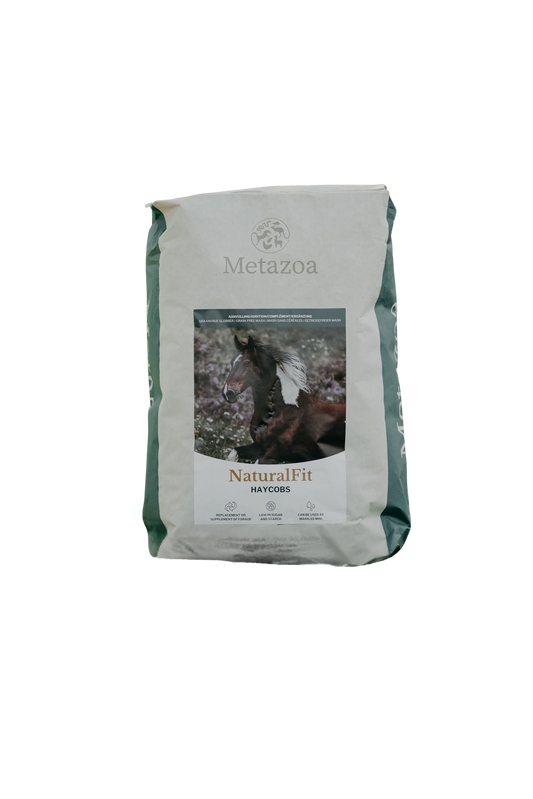 Metazoa | NaturalFit Haycobs - Cura-Nutritio | Diervoeding & Meststoffen & Bakmixen