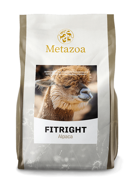 Metazoa | Fitright alpaca - Cura-Nutritio | Diervoeding & Meststoffen & Bakmixen
