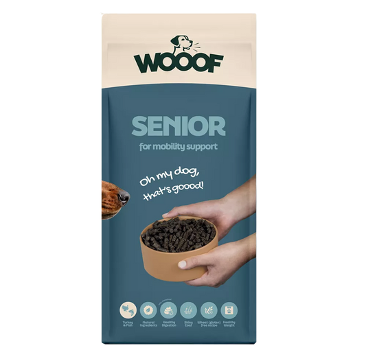 Wooof | Senior - Cura-Nutritio | Diervoeding & Meststoffen & Bakmixen
